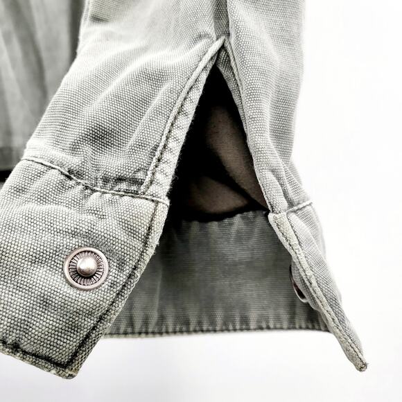 Ecote Urban Outfitters Green Utility Jacket Drawstring Waist Women's Size S - Picture 6 of 8